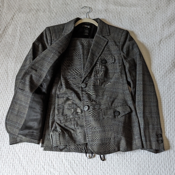 Women's Style & Co Jacket & Matching Pants in Gorgeous Plaid in Petite 10 - Picture 2 of 11